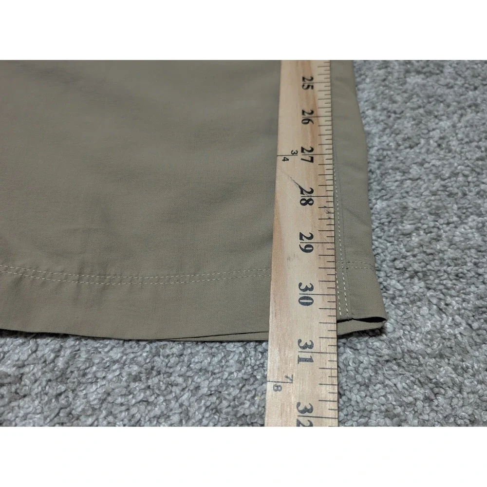 The North Face Hiking Pants Mens 36 Tan Paramount Straight Leg Nylon Outdoor